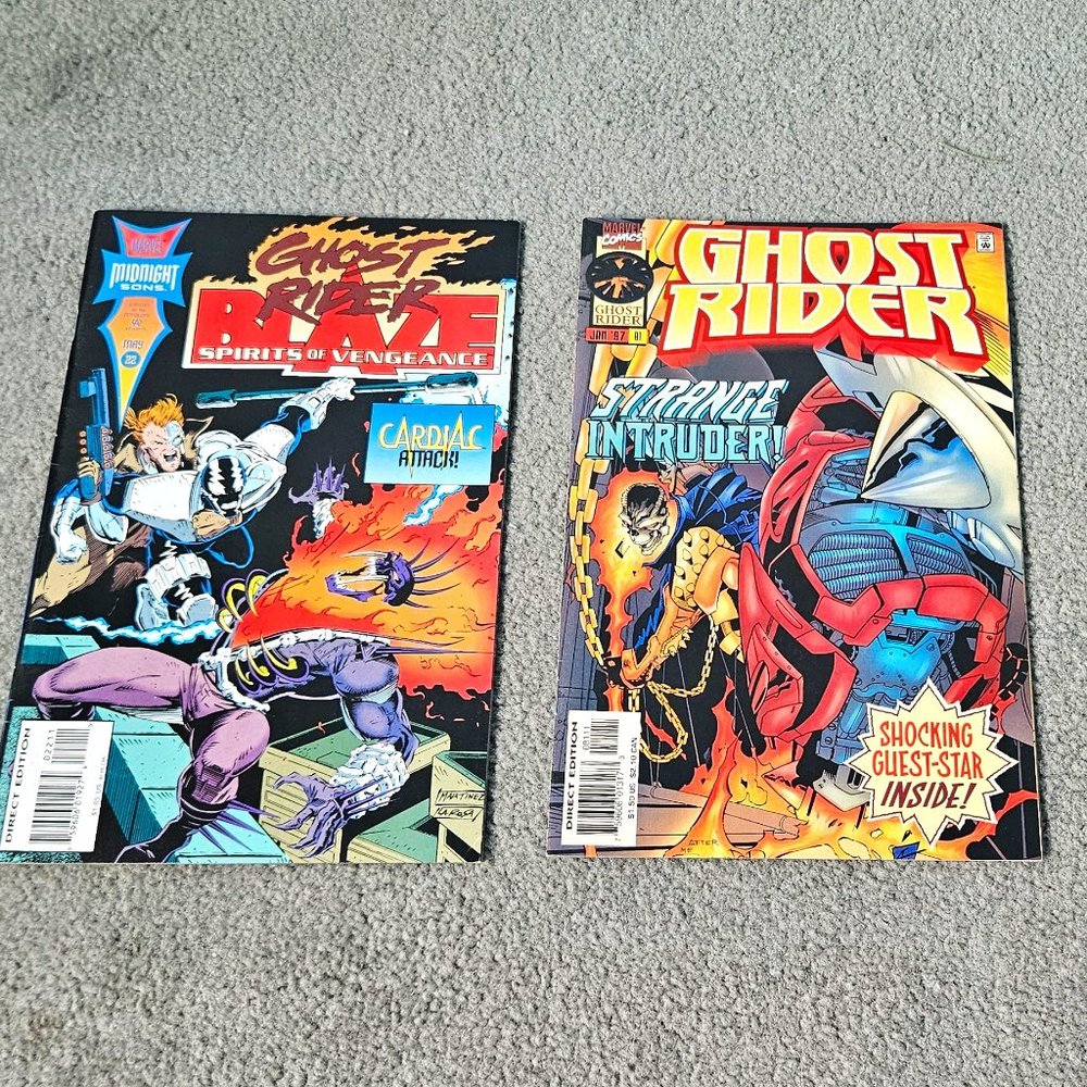 "Ghost Rider" Marvel Comic Set 1997 Issue # 81, 22